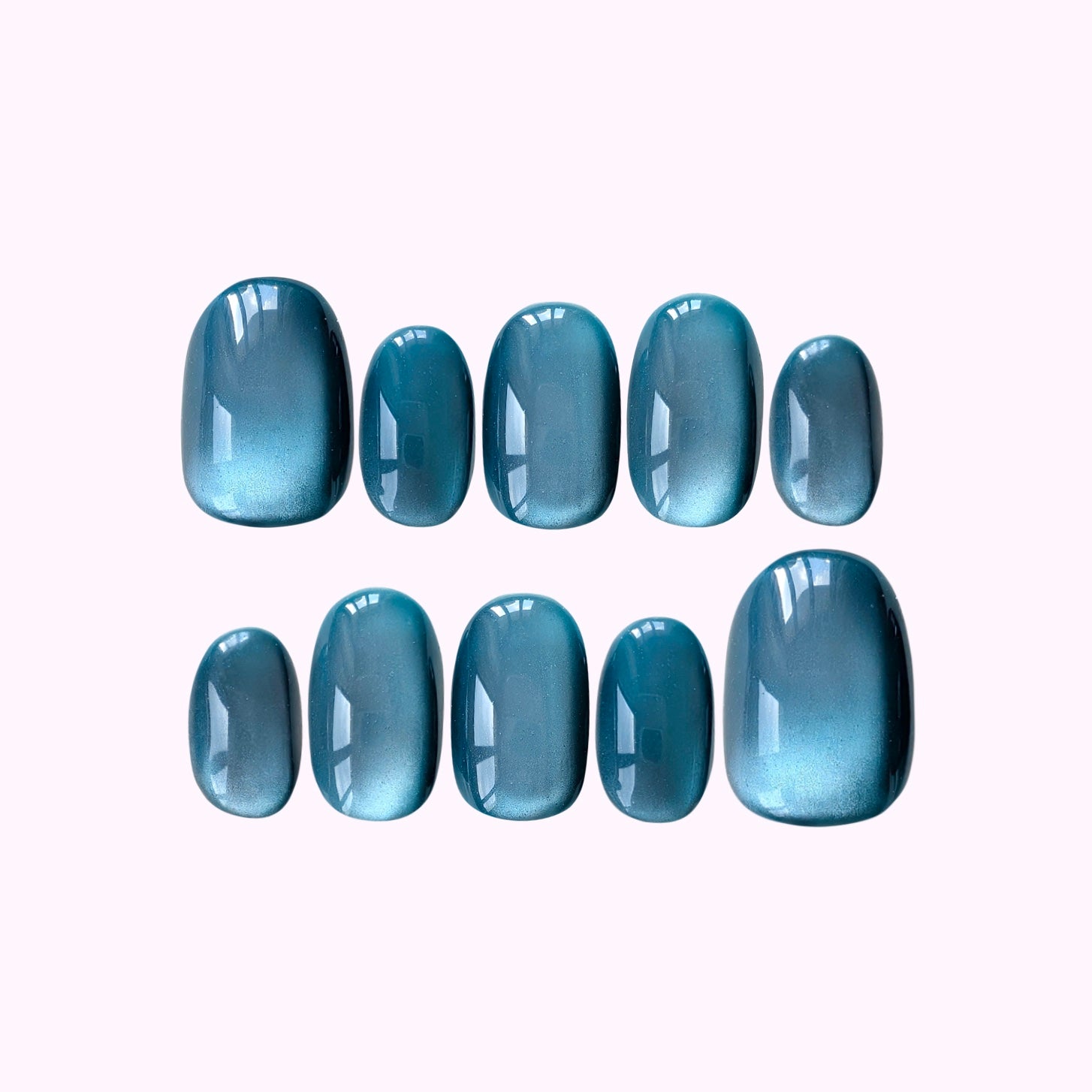 Bleu Céruléen Cat Eye