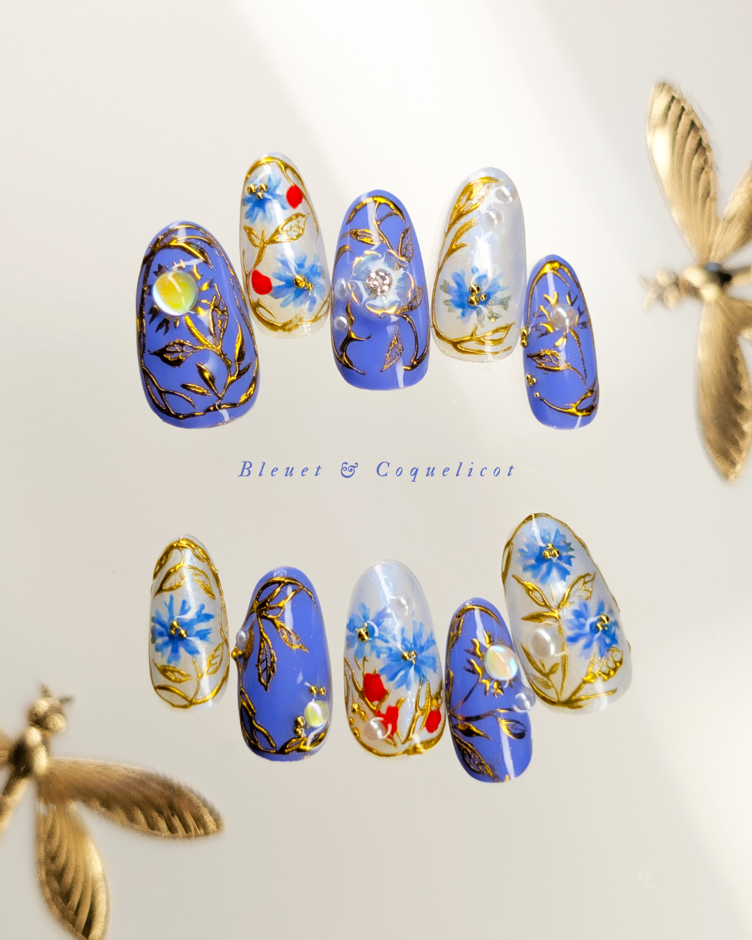 Bleuet & Coquelicot