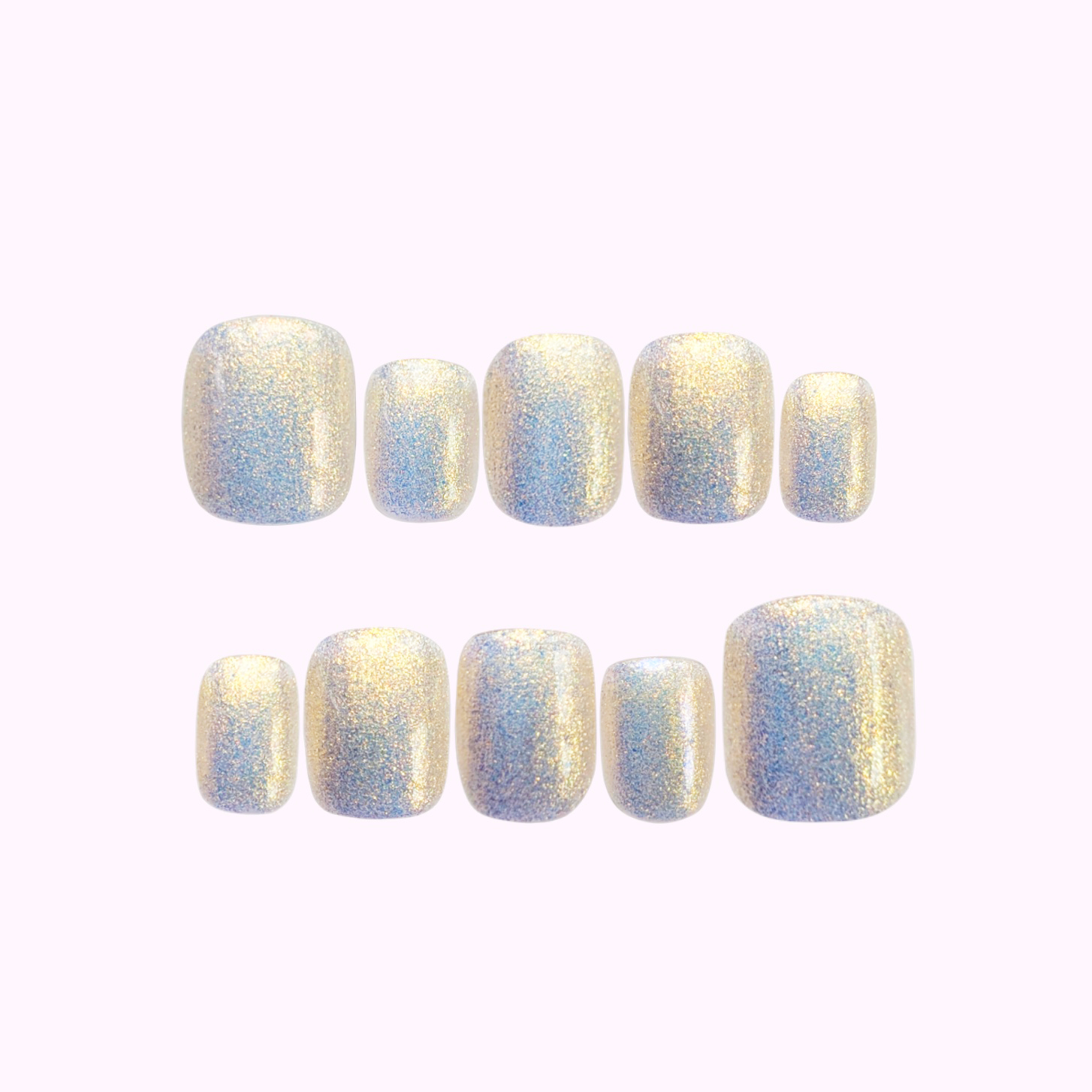 Bleu Doré Pailleté
