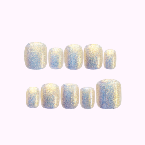 Bleu Doré Pailleté
