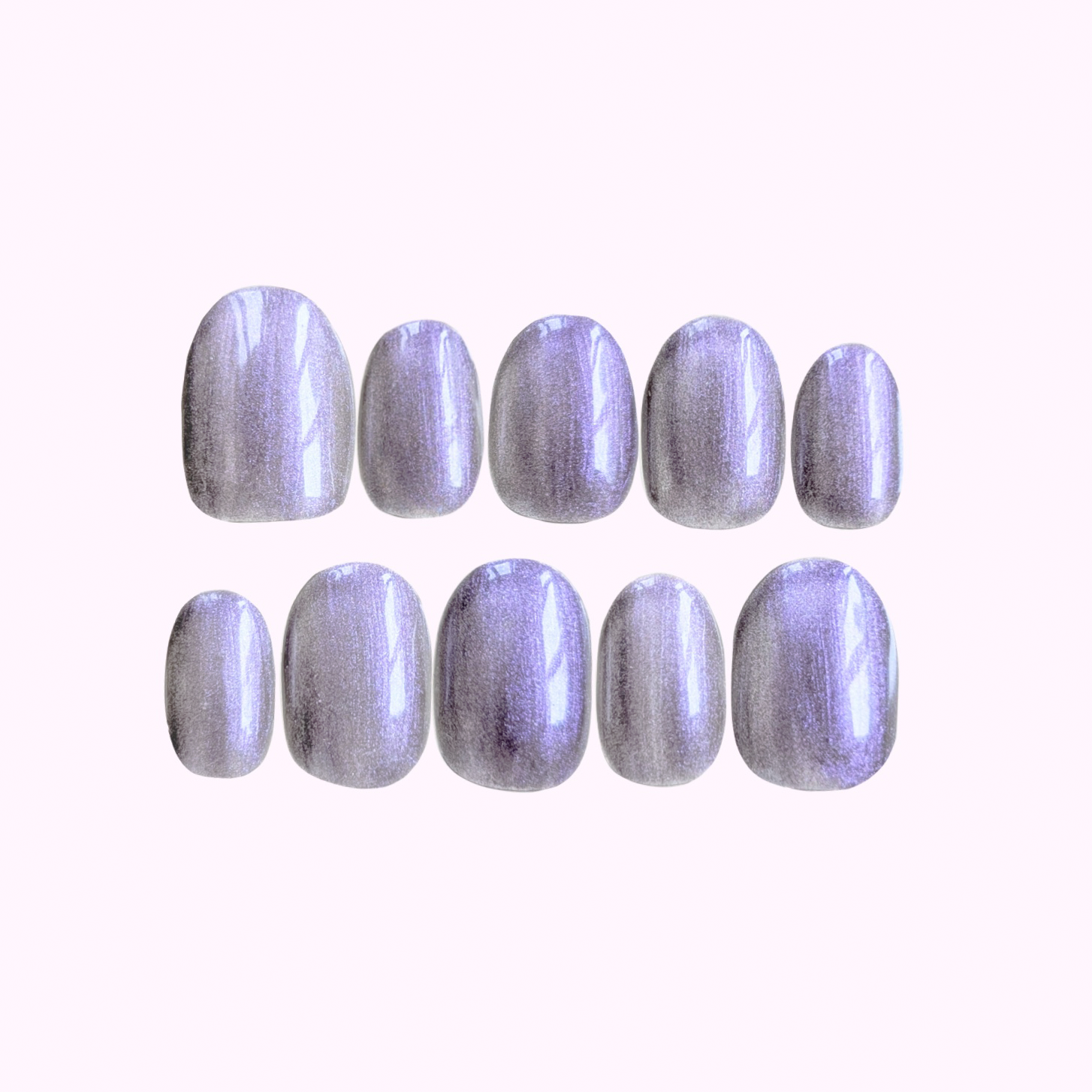 Violet métal irisé