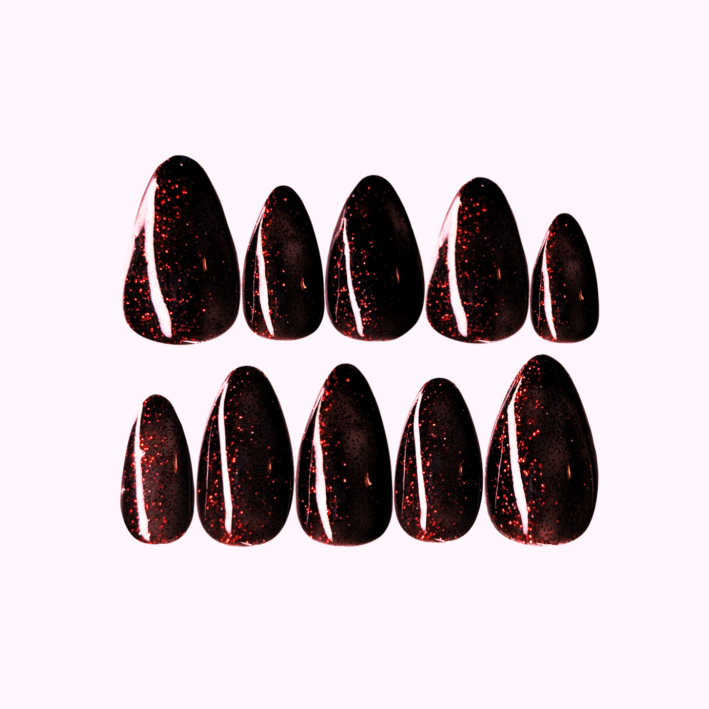 Rouge et Noir Pailleté