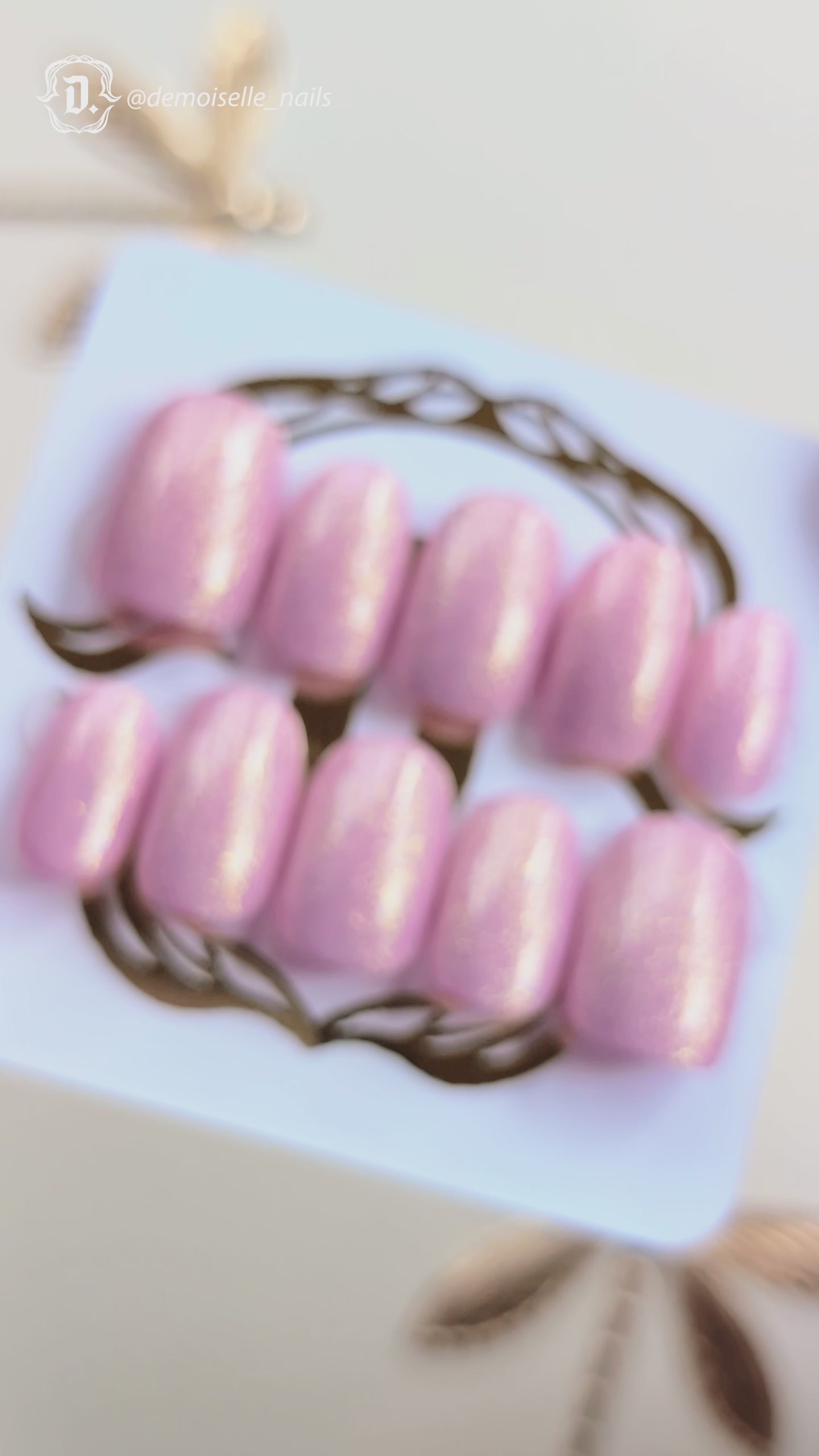 Rose Parme Pailleté